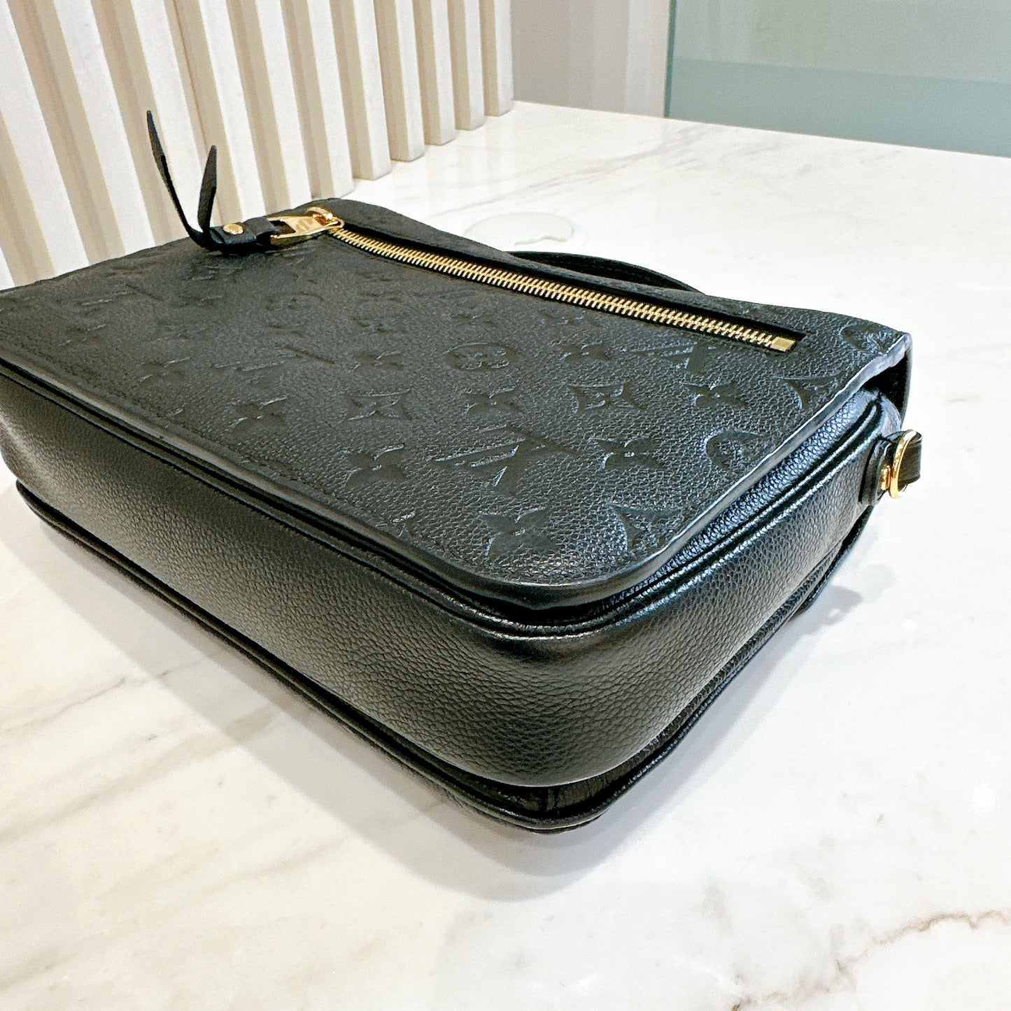 LV Metis in Black Empreinte Leather