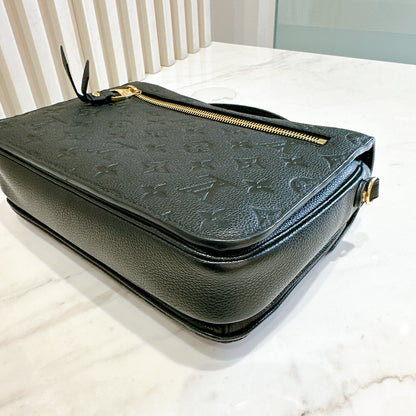 LV Metis in Black Empreinte Leather