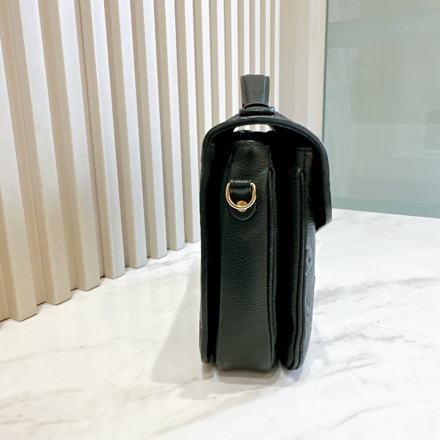 LV Metis in Black Empreinte Leather