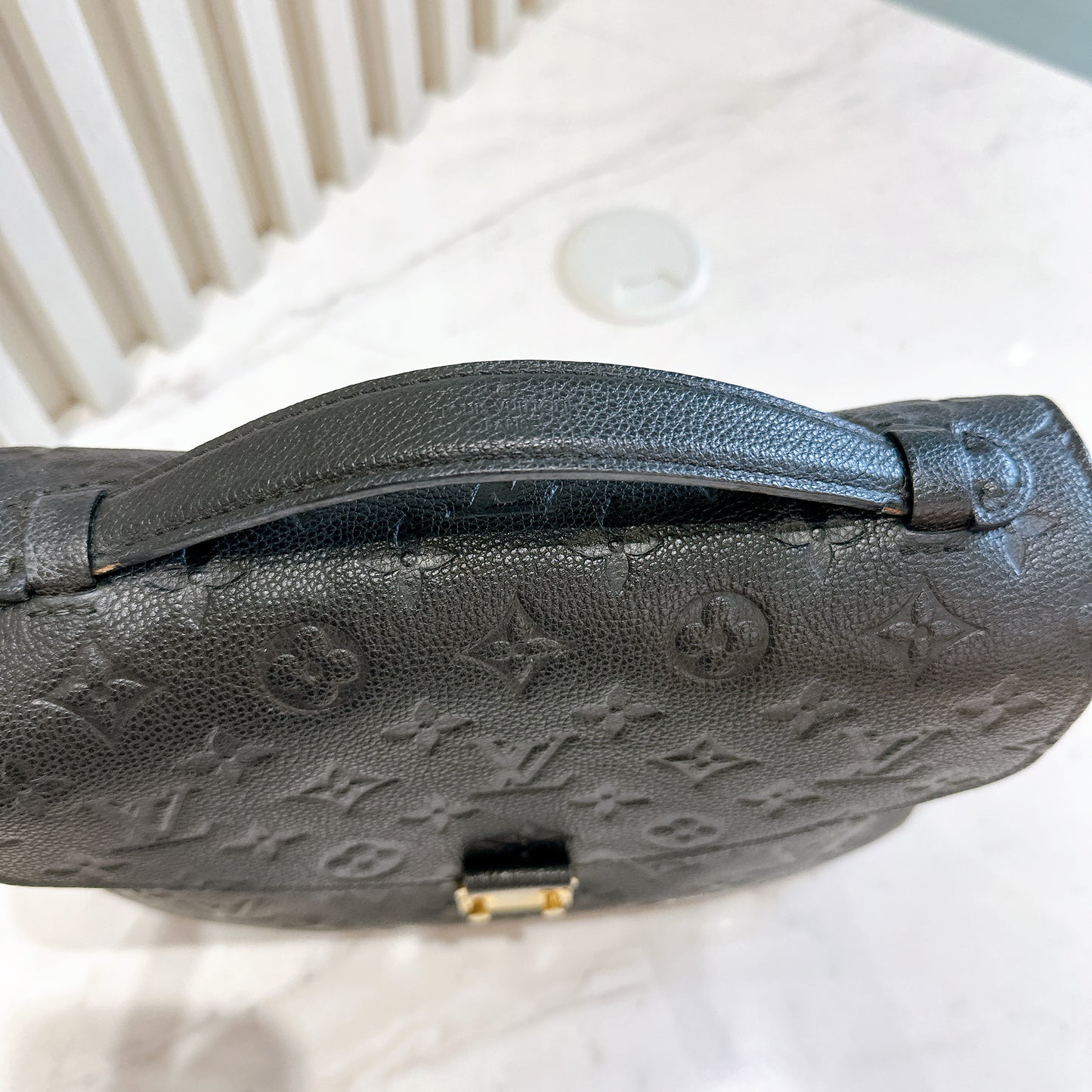 LV Metis in Black Empreinte Leather