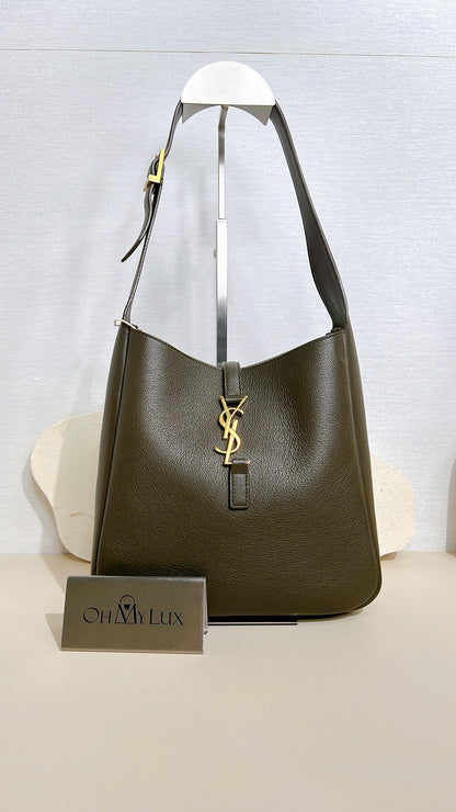 YSL  5 À 7 Small Bag in Green