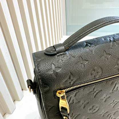 LV Metis in Black Empreinte Leather