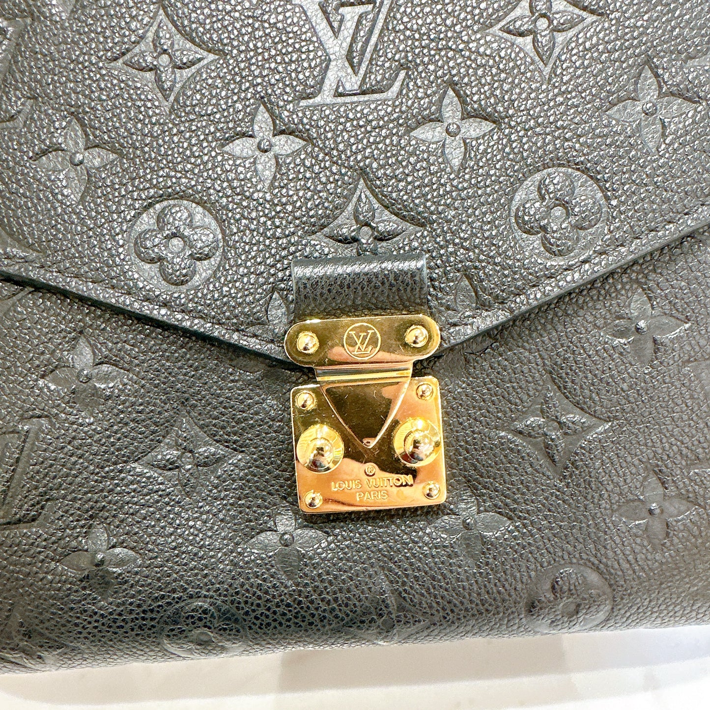 LV Metis in Black Empreinte Leather