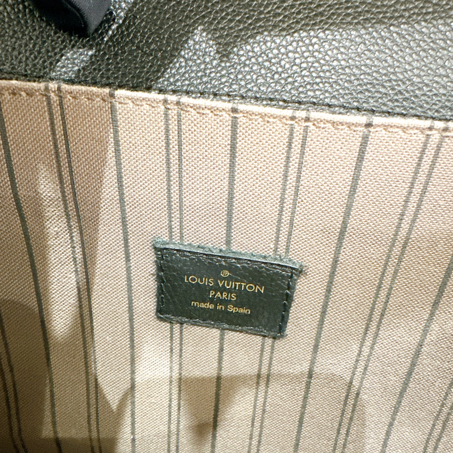 LV Metis in Black Empreinte Leather