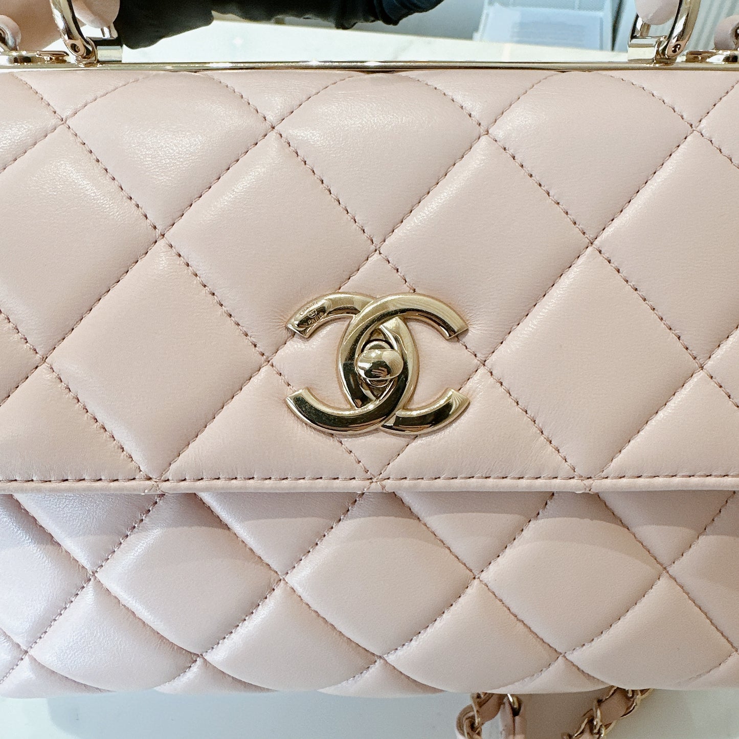 Chanel Trendy CC Top Handle Pink