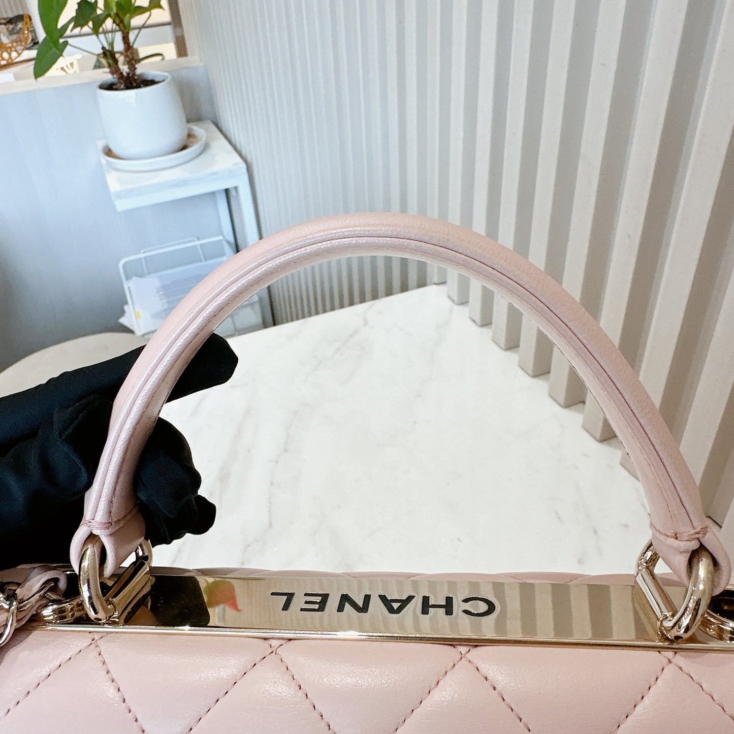 Chanel Trendy CC Top Handle Pink