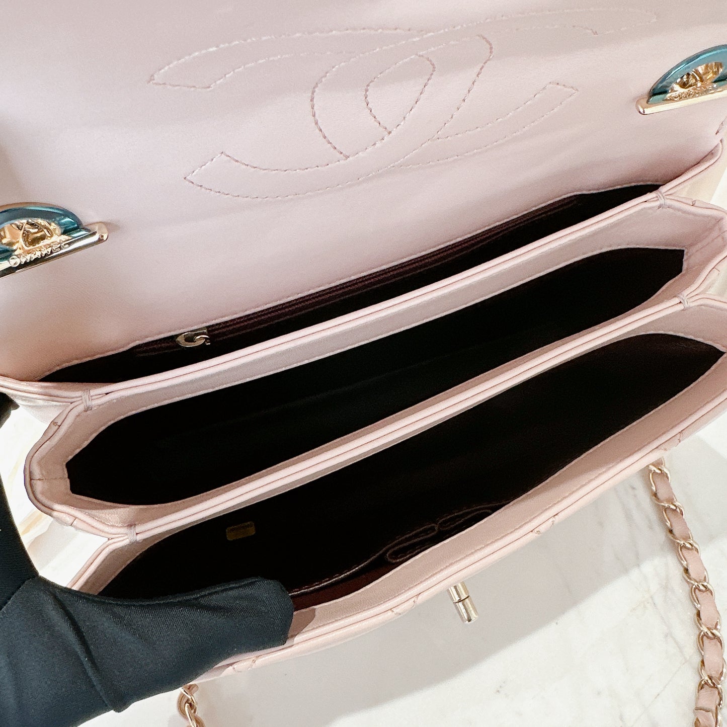 Chanel Trendy CC Top Handle Pink