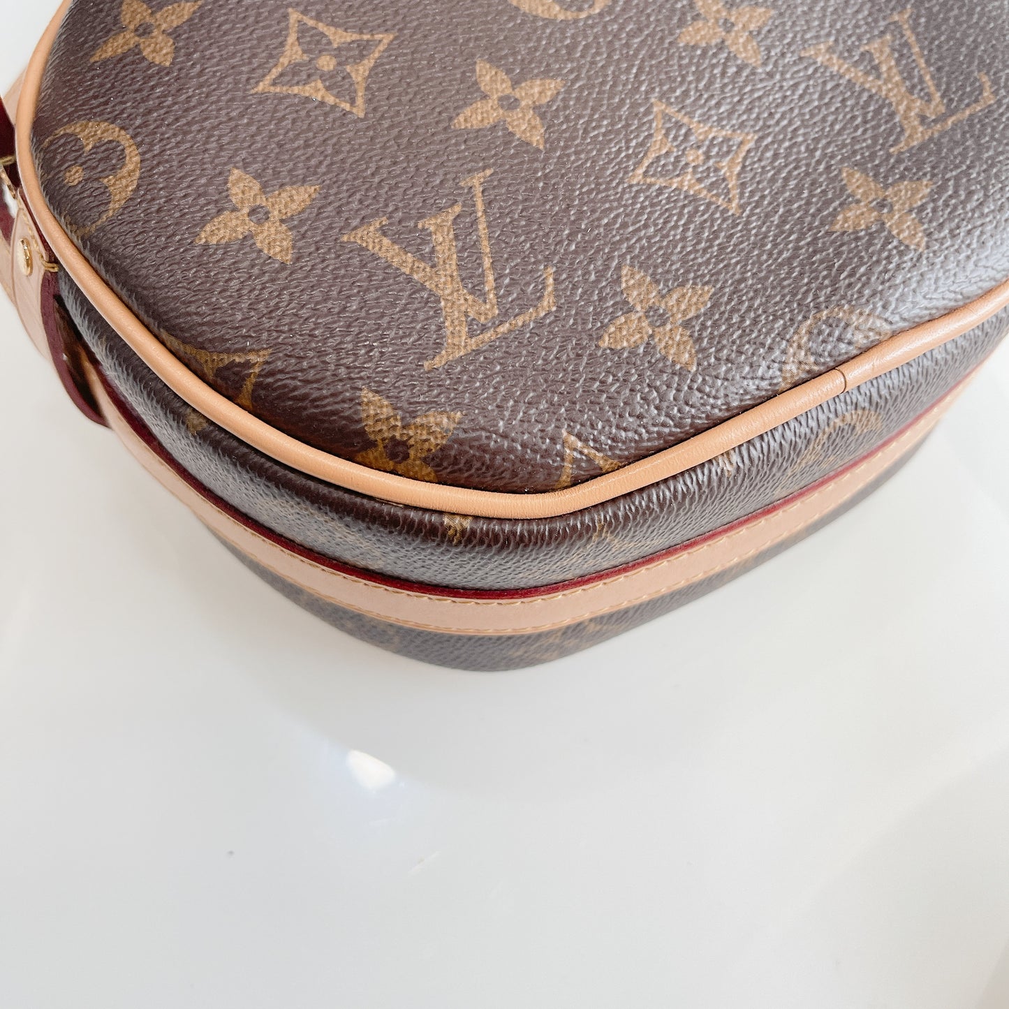 LV Monogram Boite Chapeau Souple PM