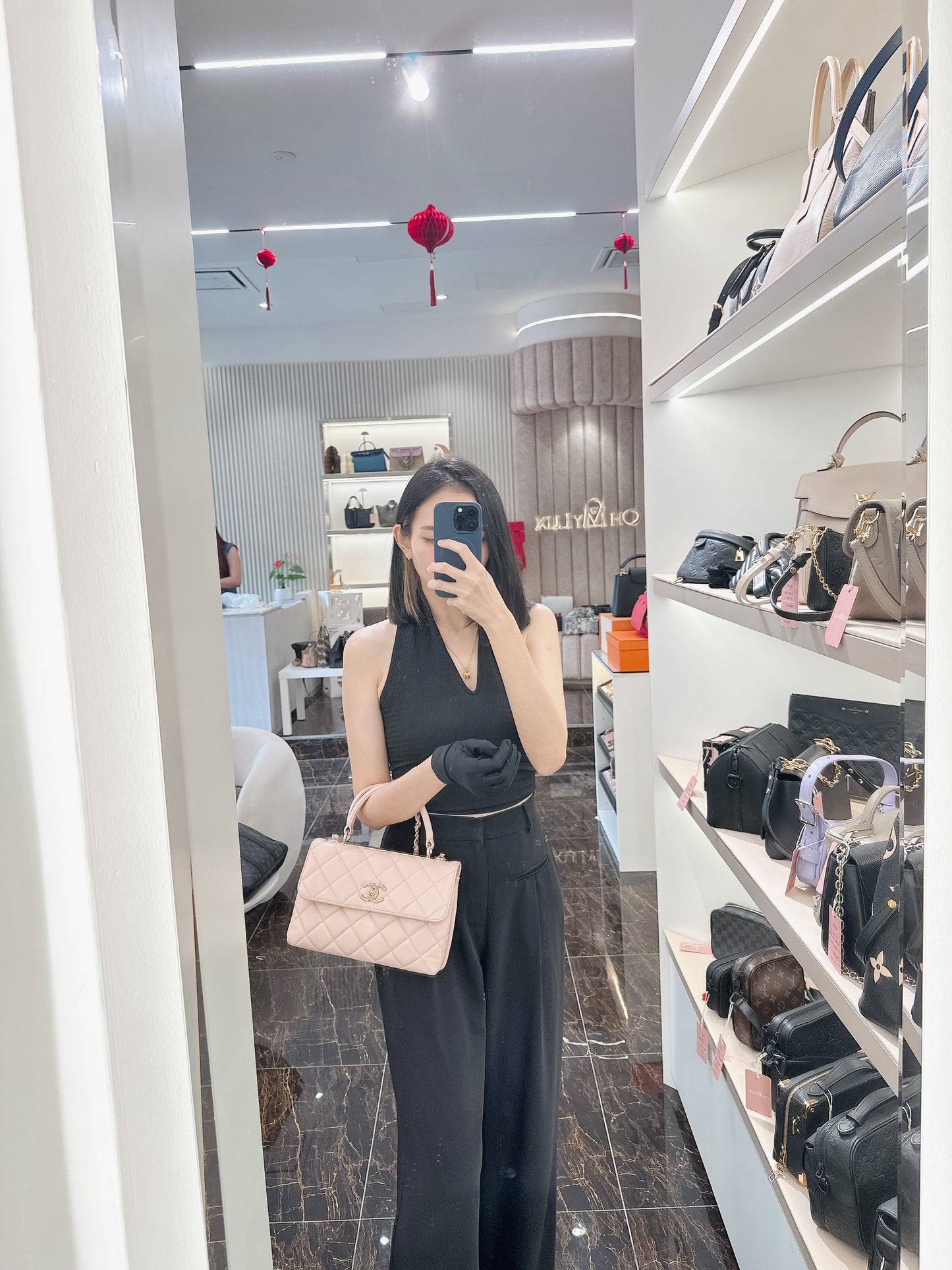 Chanel Trendy CC Top Handle Pink
