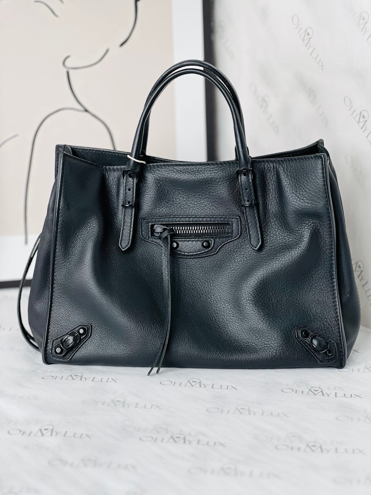 Balenciaga A6 Papier Crossbody