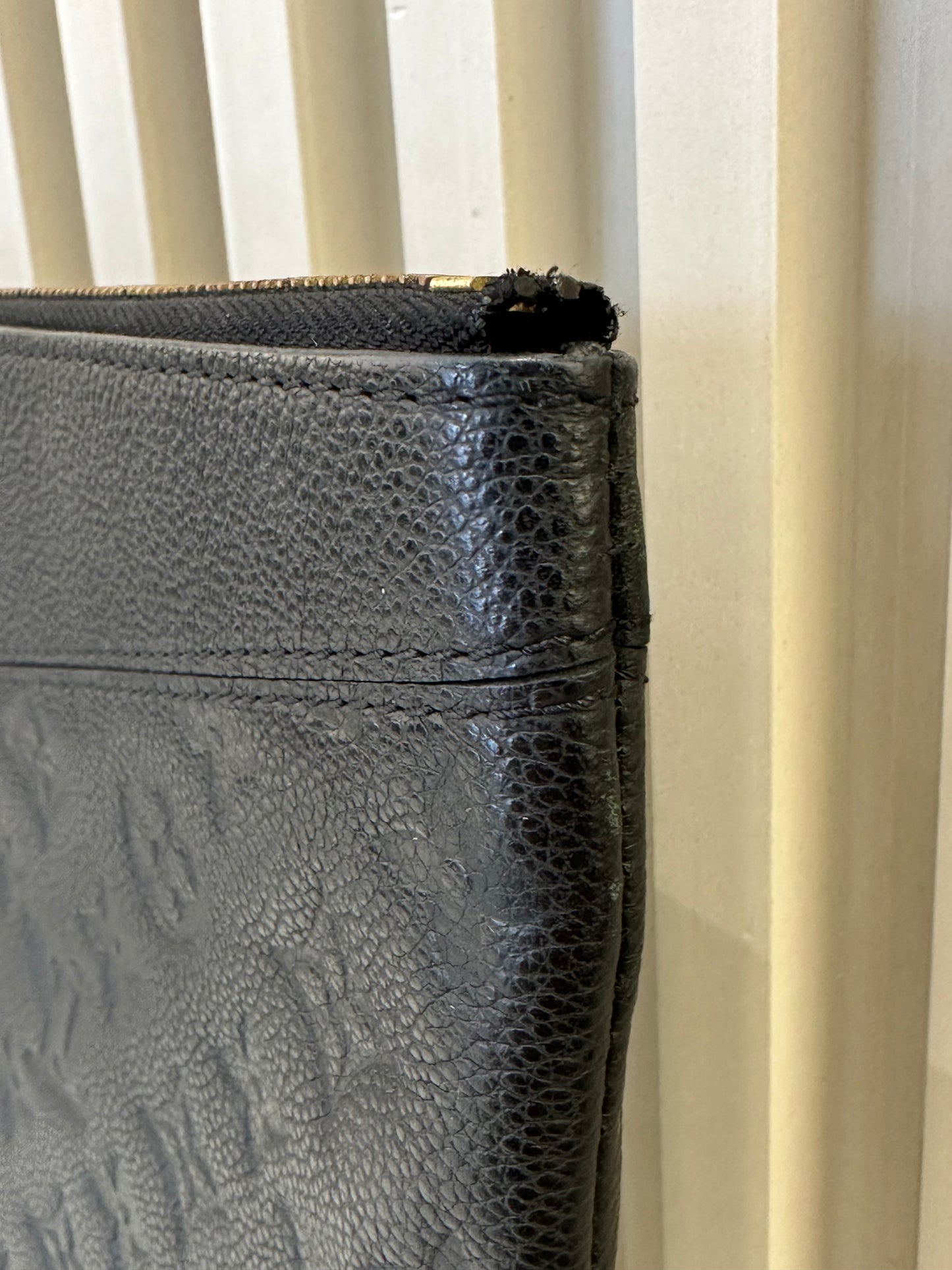 LV Daily Pouch in Black Monogram Empriente