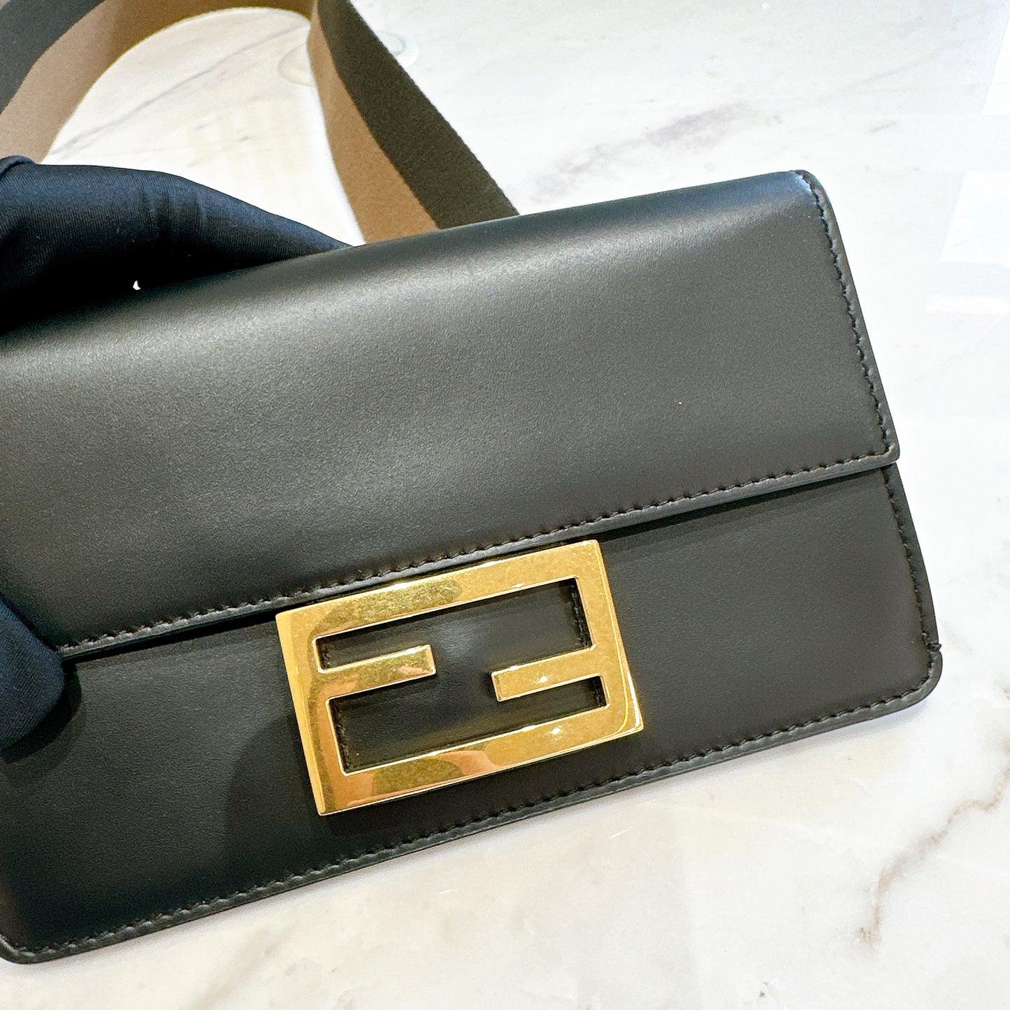 Fendi Mini Flat Baguette