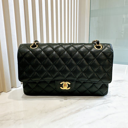 Chanel Classic Flap Medium In Black Caviar GHW