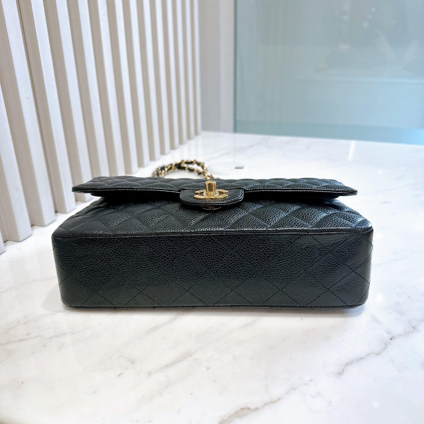 Chanel Classic Flap Medium In Black Caviar GHW