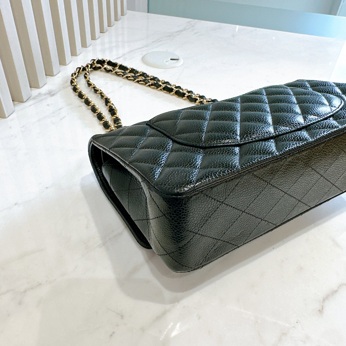 Chanel Classic Flap Medium In Black Caviar GHW