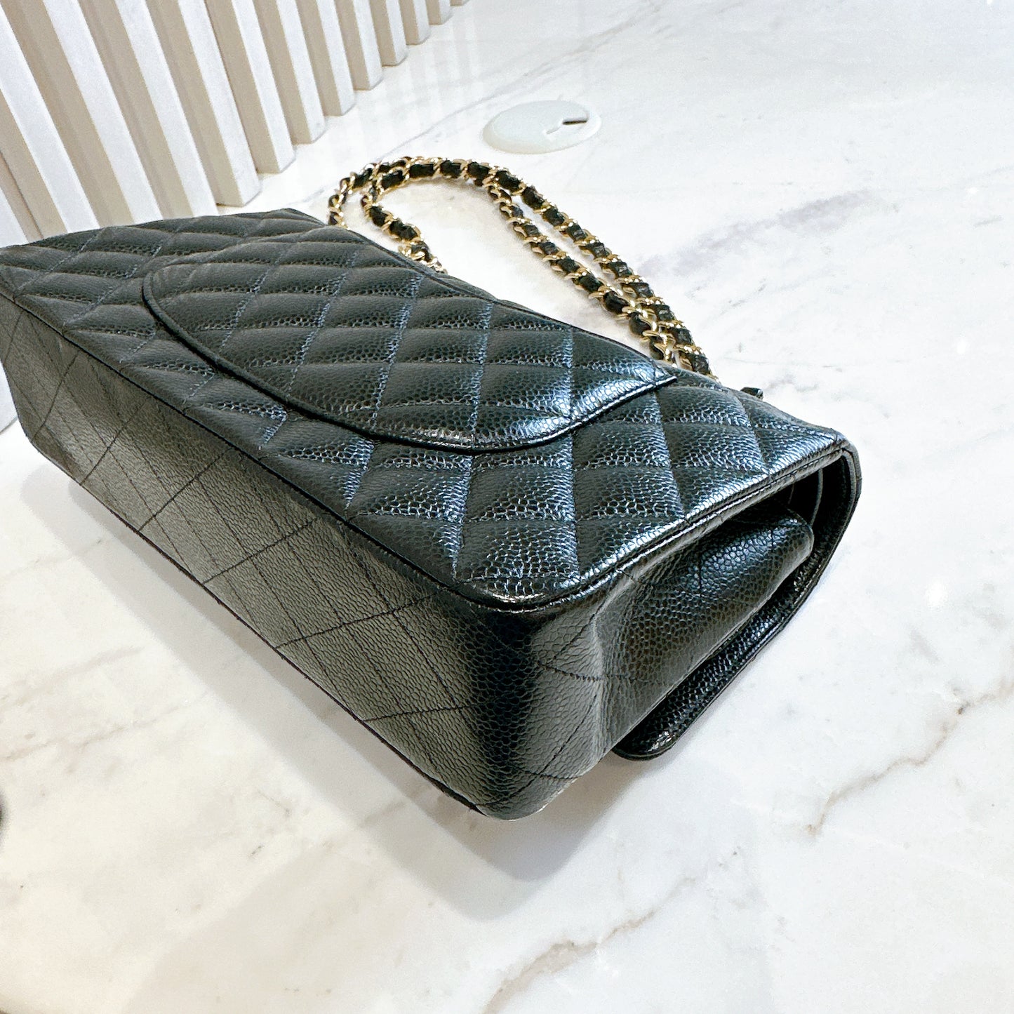 Chanel Classic Flap Medium In Black Caviar GHW