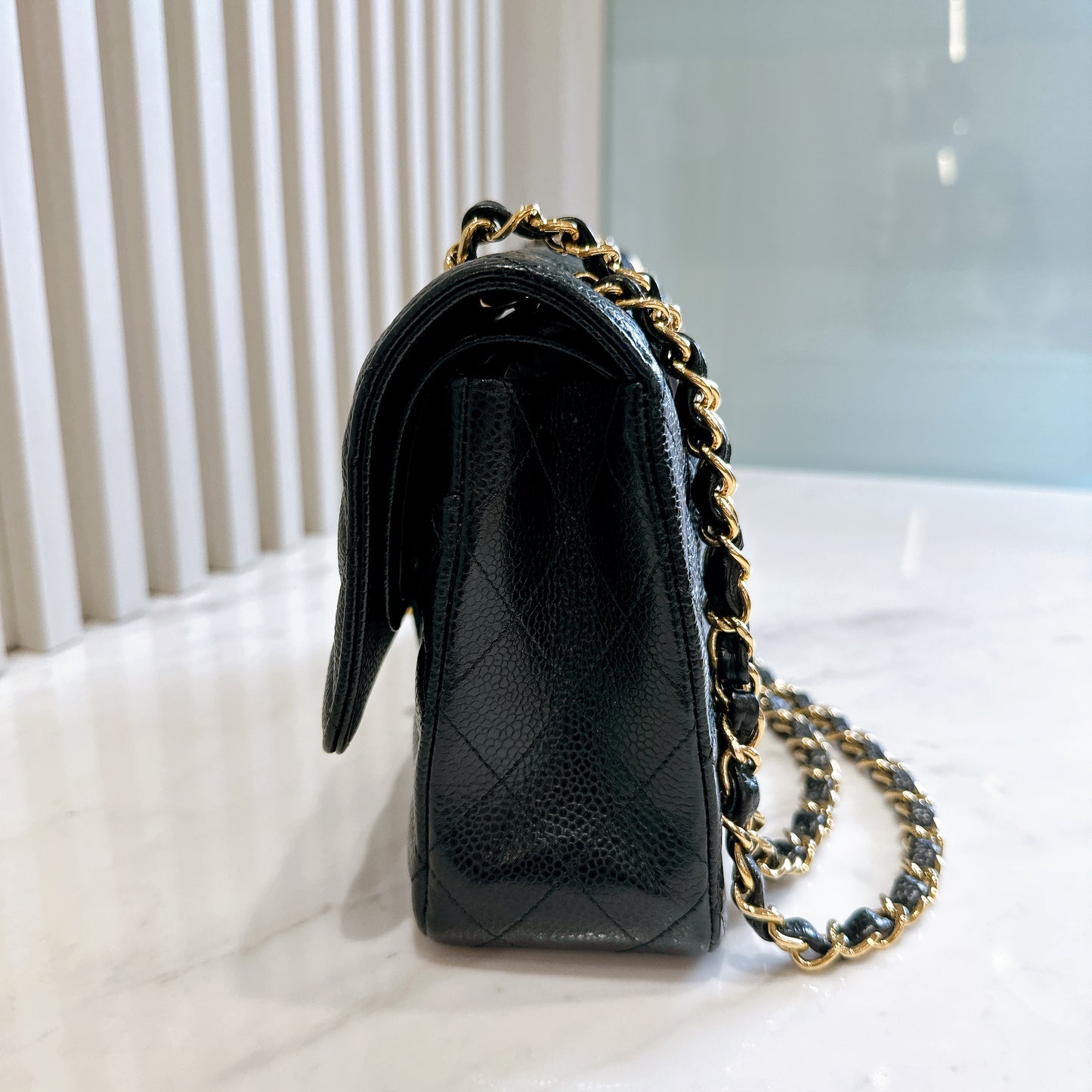 Chanel Classic Flap Medium In Black Caviar GHW