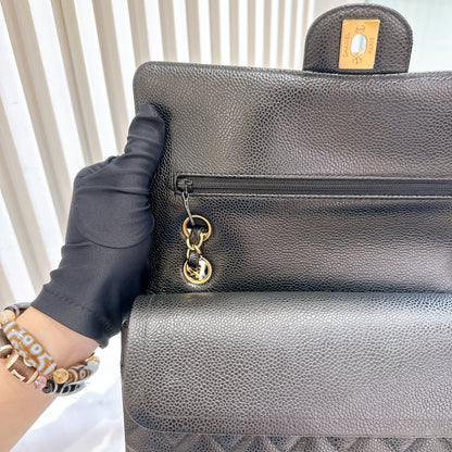 Chanel Classic Flap Medium In Black Caviar GHW