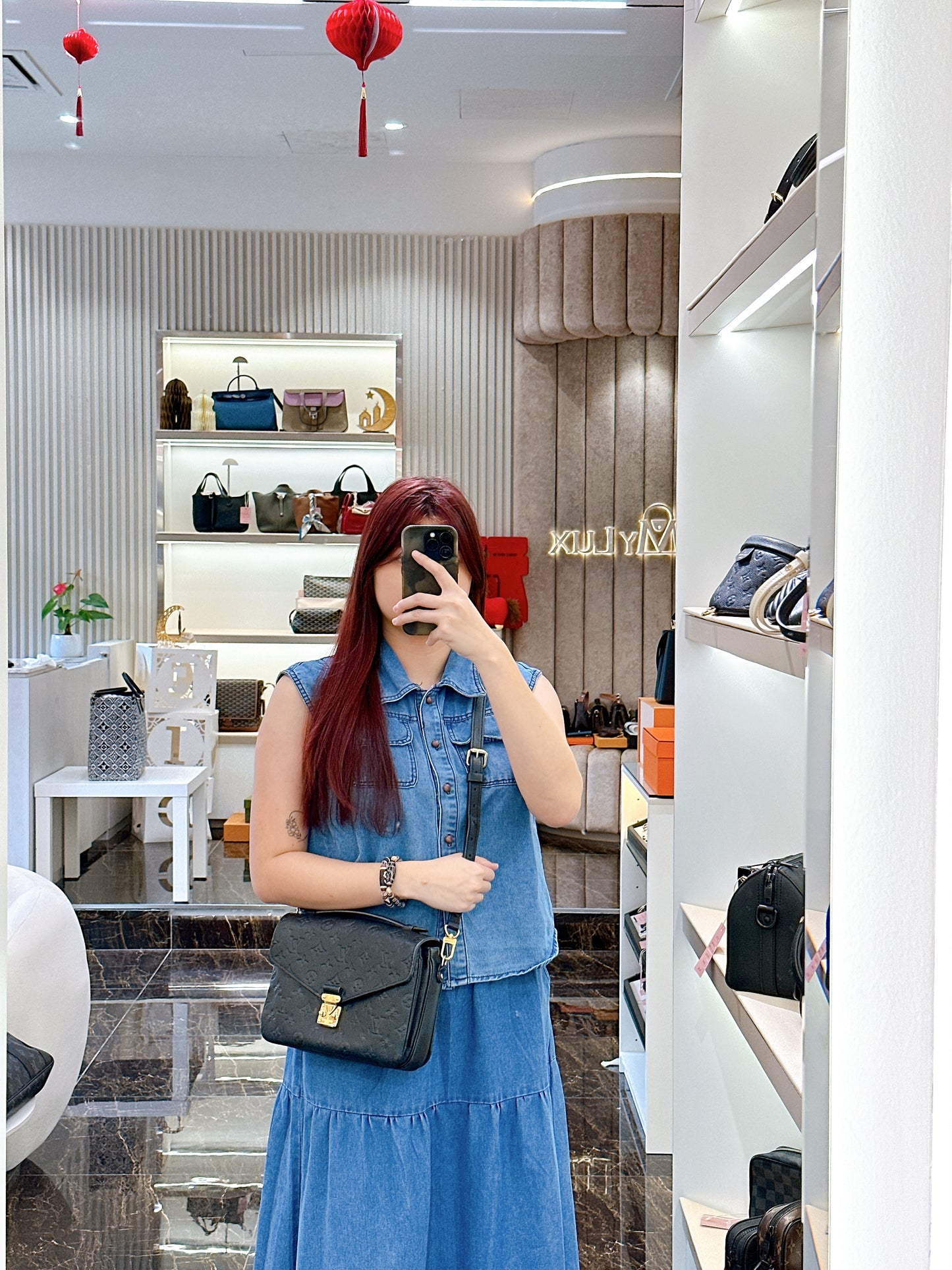 LV Metis in Black Empreinte Leather