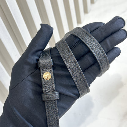 LV Metis East West in Empriente Leather Black