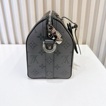 LV City Keepall in Monogram Eclipse