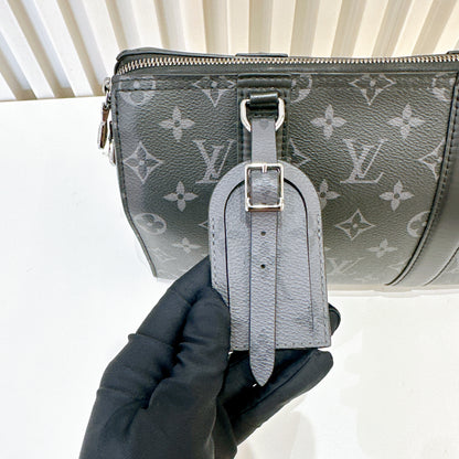 LV City Keepall in Monogram Eclipse