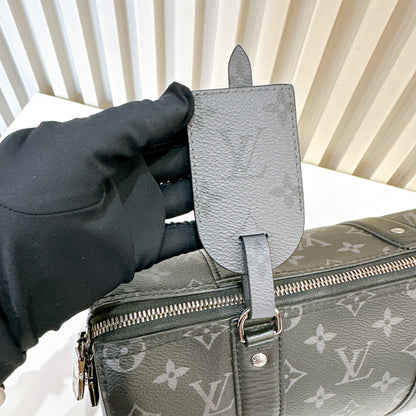 LV City Keepall in Monogram Eclipse