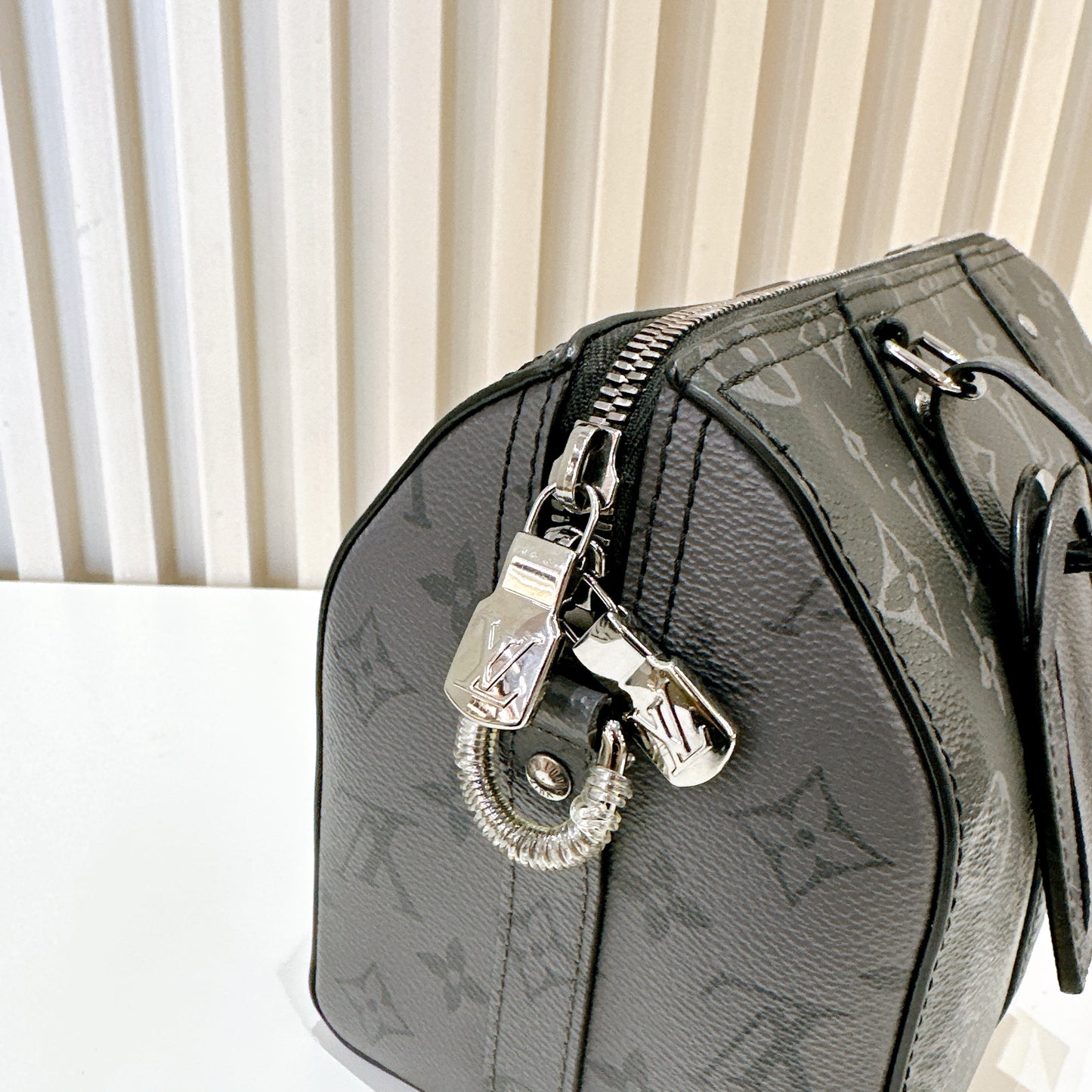 LV City Keepall in Monogram Eclipse