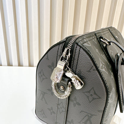 LV City Keepall in Monogram Eclipse