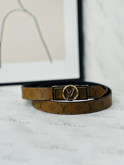 LV Monogram Reverse Dauphine Belt