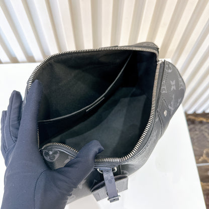 LV City Keepall in Monogram Eclipse