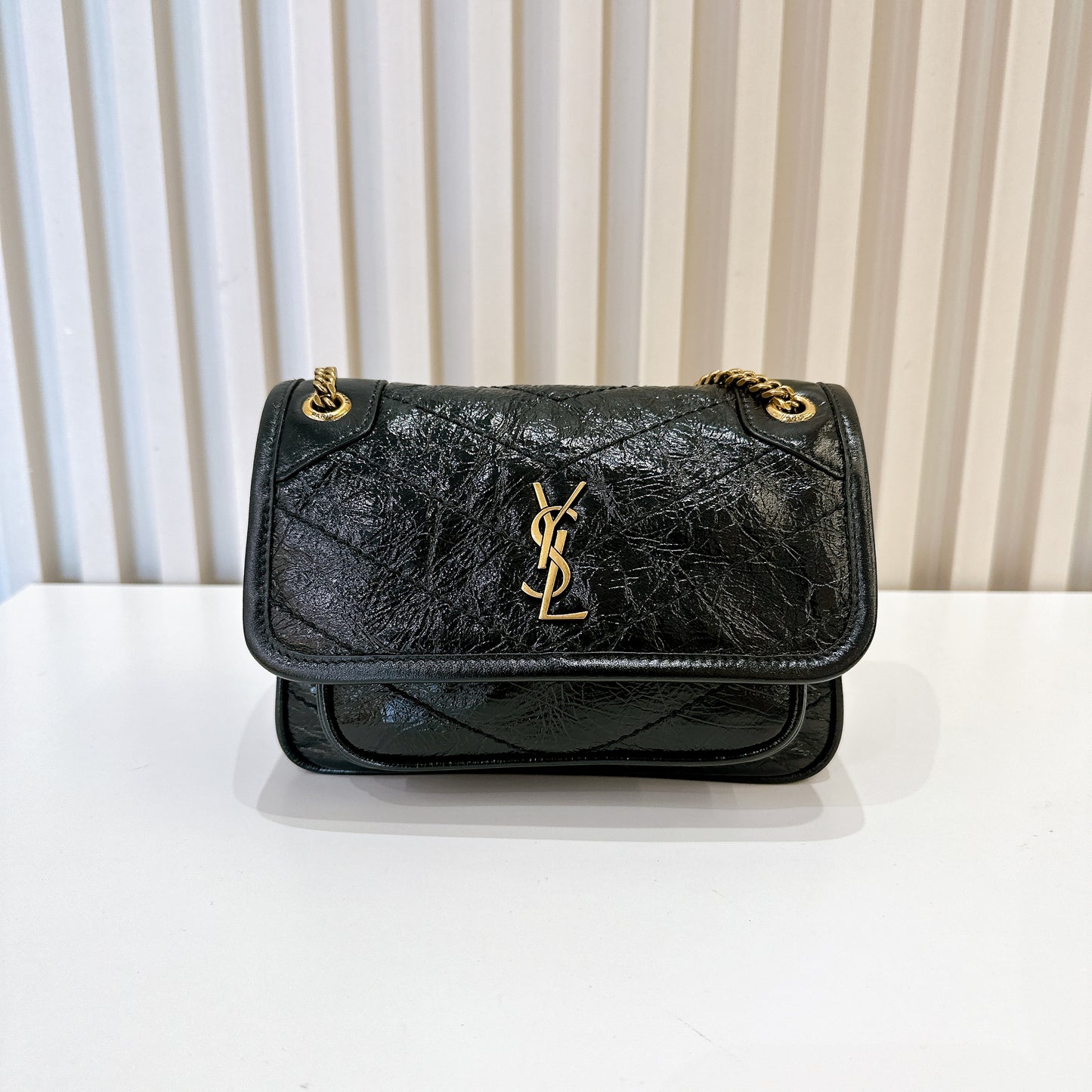 YSL Niki Mini in Black