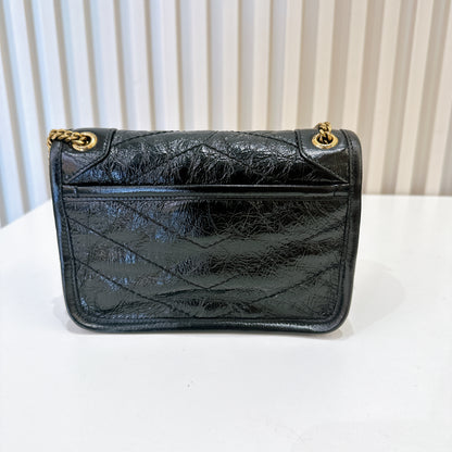 YSL Niki Mini in Black