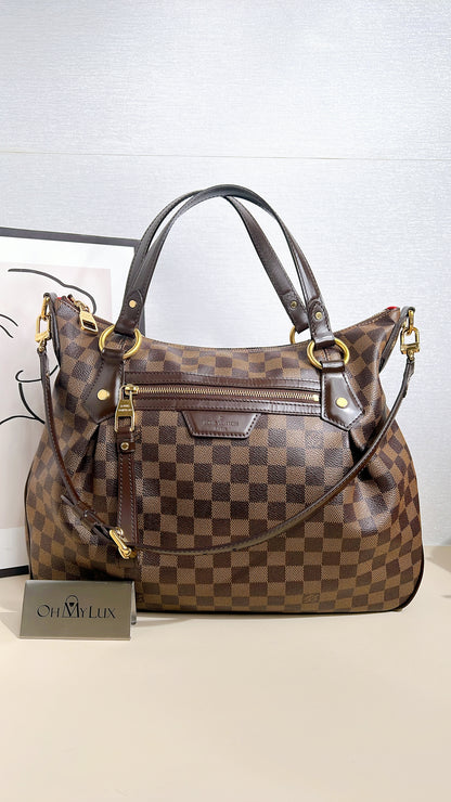 LV Damier Ebene Evora MM