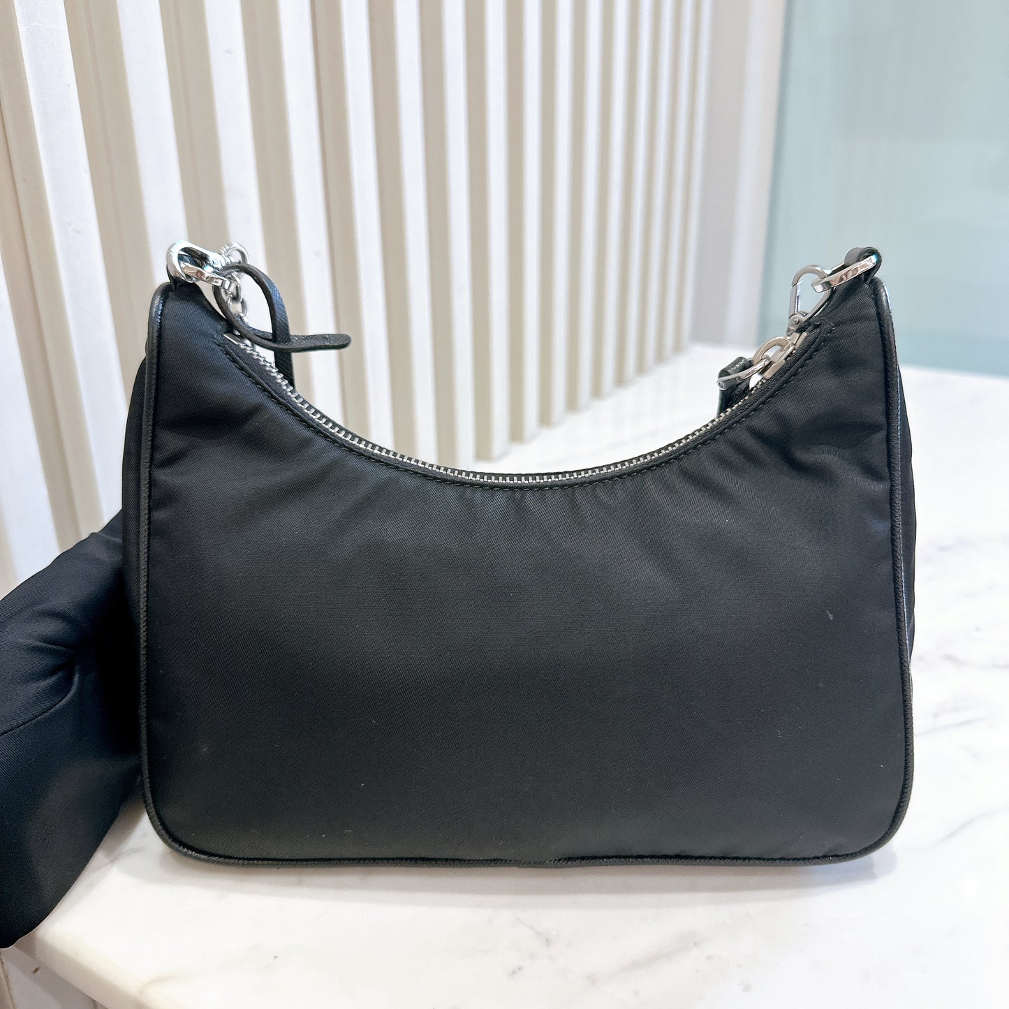 Prada Hobo 3 in 1 in Black
