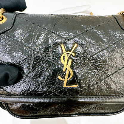 YSL Niki Mini in Black