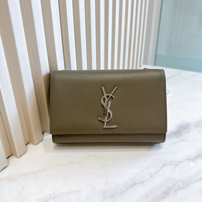YSL Kate Small in Grey