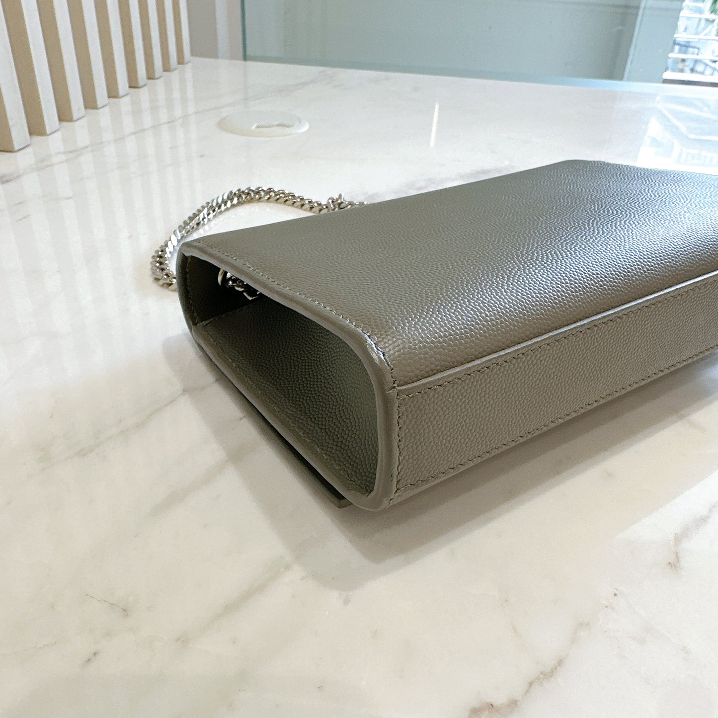 YSL Kate Small in Grey
