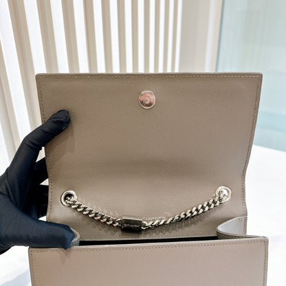 YSL Kate Small in Grey