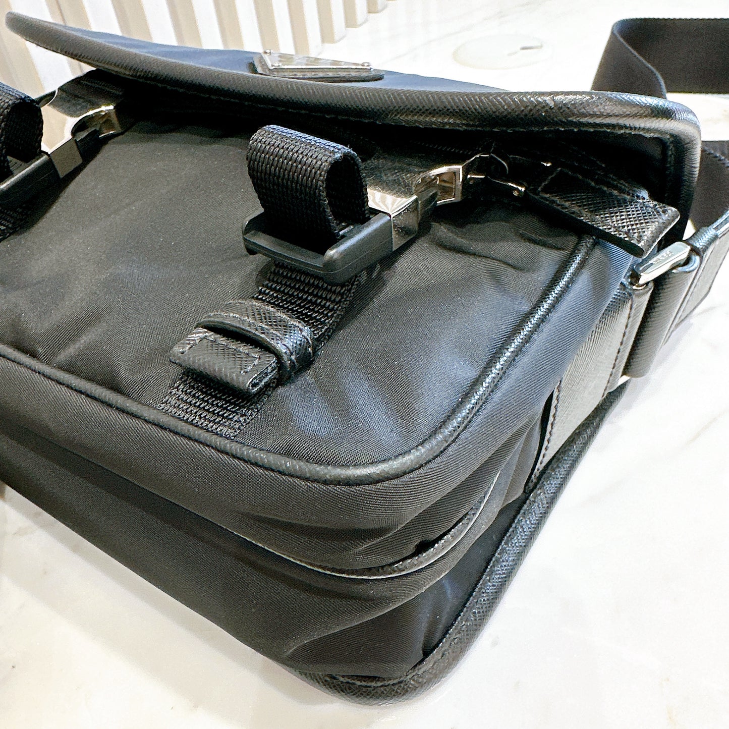 Prada Renylon and Saffiano Shoulder bag