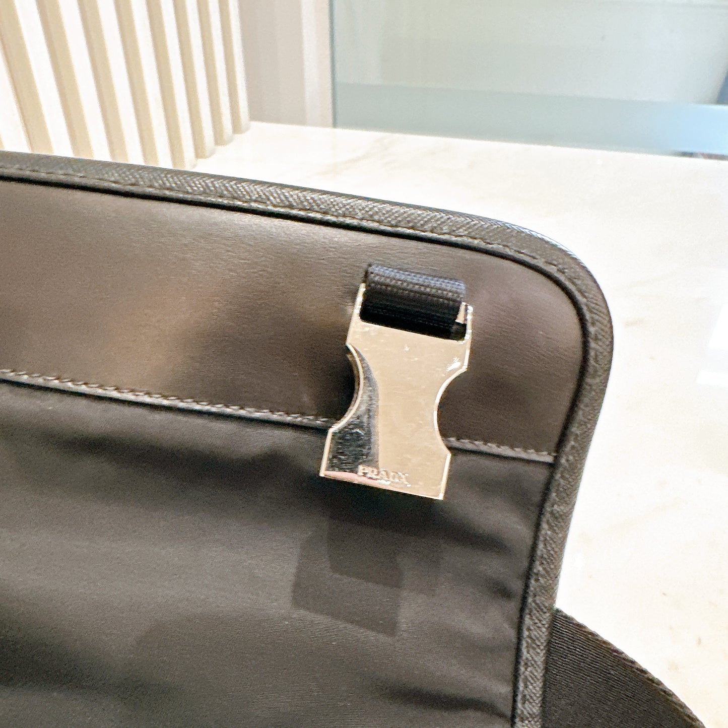 Prada Renylon and Saffiano Shoulder bag