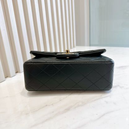 Chanel Mini Flap Top Handle Lambskin