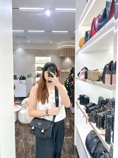 Prada Renylon and Saffiano Shoulder bag