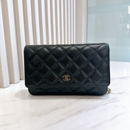Chanel Classic Flap Wallet On Chain