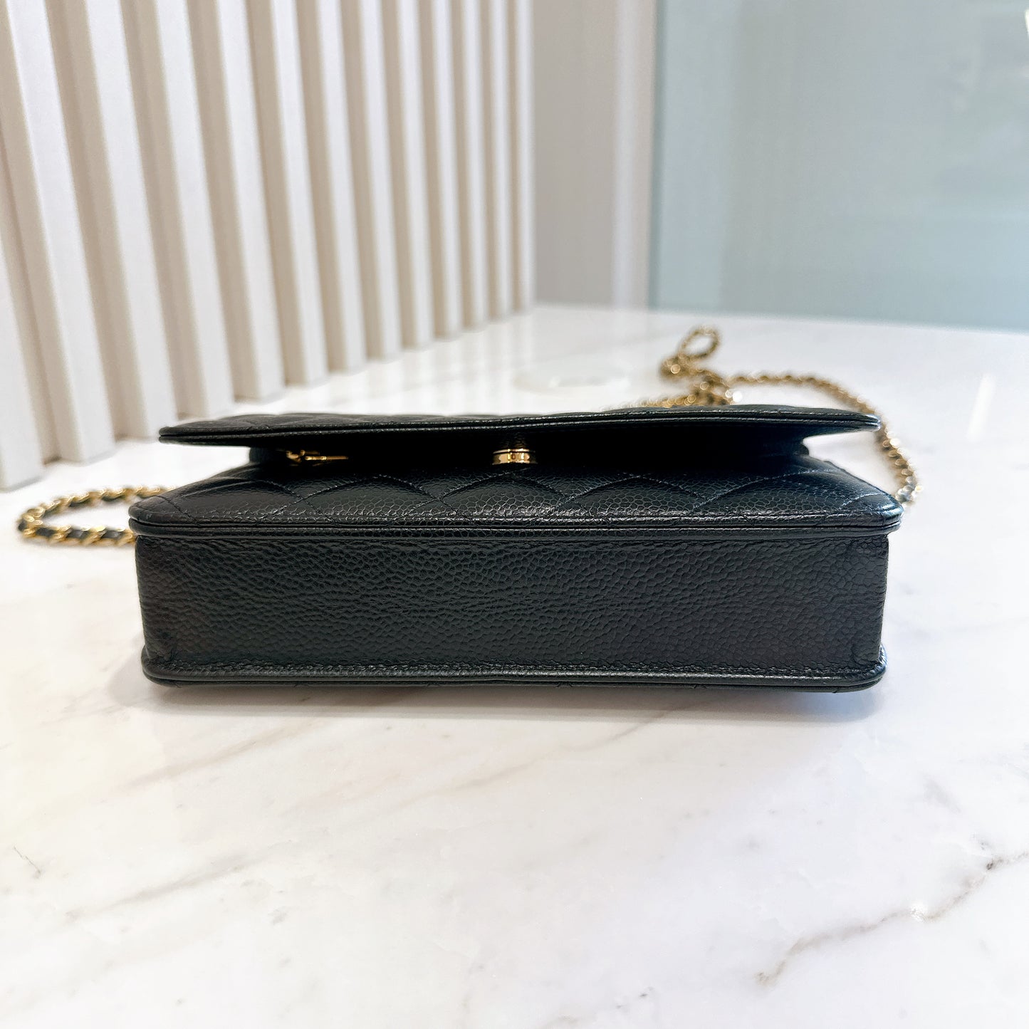 Chanel Classic Flap Wallet On Chain