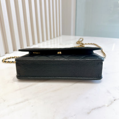 Chanel Classic Flap Wallet On Chain