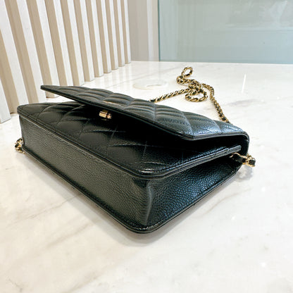 Chanel Classic Flap Wallet On Chain