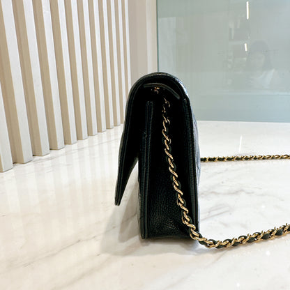 Chanel Classic Flap Wallet On Chain