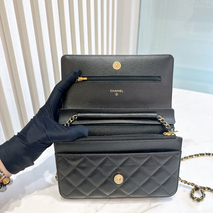 Chanel Classic Flap Wallet On Chain