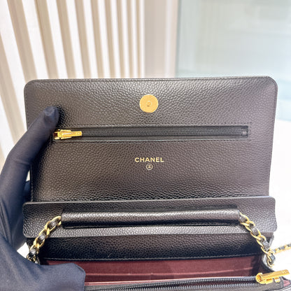 Chanel Classic Flap Wallet On Chain